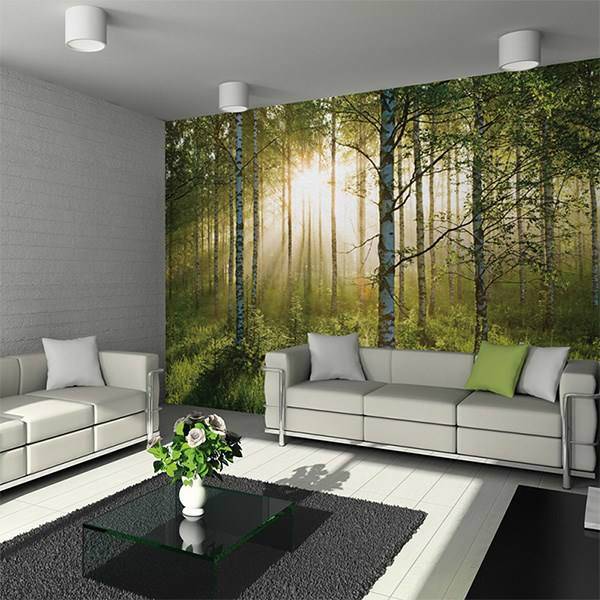 کاغذ دیواری 1وال مدل جنگل تابستانه، 1Wall Giant Mural Summer Forest Wallpaper