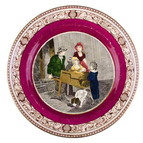 تابلو بشقاب کد 02