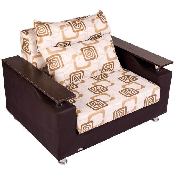 مبل تخت خواب شو یک نفره سانلی مدل فلور، Sanli Felor 1 Person Sofa Bed