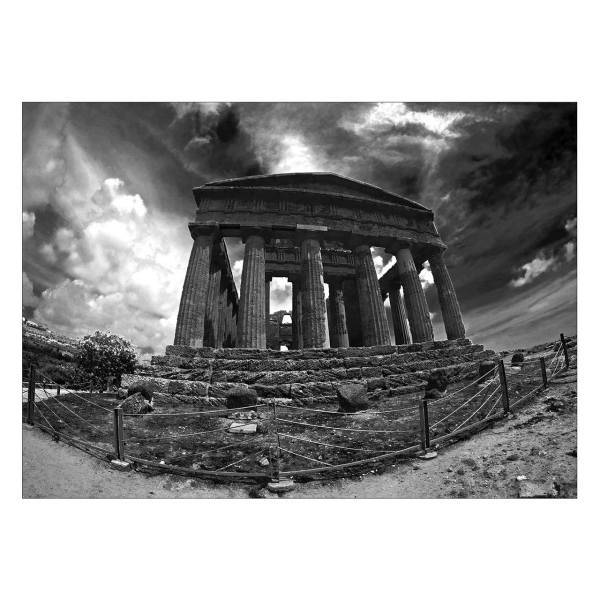 تابلو شاسی ونسونی طرح Ancient Structure سایز 30x40 سانتی متر، Wensoni Ancient Structure Chassis 40 x 30