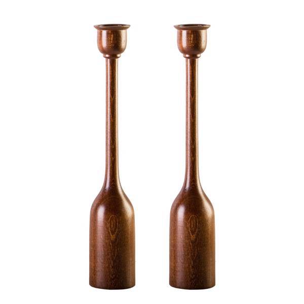 جاشمعی بهل مدل CW- 01- 01 بسته 2 عددی، Behell CW- 01- 01 Candle Sticks Pack of 2