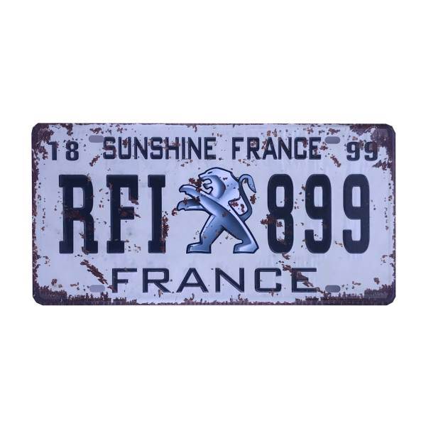 تابلو شاسی طرح پژو مدل RFI899 سایز 15x30 سانتی متر، RFI899 Peugeot Chassis 15x30cm