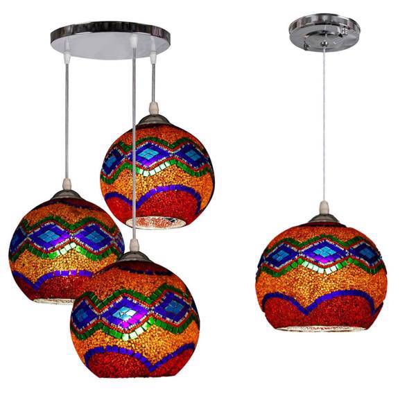 مجموعه چراغ آویز دیلایت کد DEL40-200/3-250، Delight DEL40-200/3-250 Hanging Lamp Set