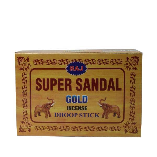 عود راج مدل Super Sandal کد1086، Raj Super Sandal 1086 Incense Sticks