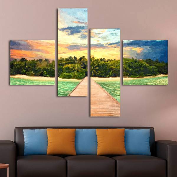 تابلو دیواری 4 تکه آریکان کد TA311، Arikan TA311 Tableau 4 Pcs