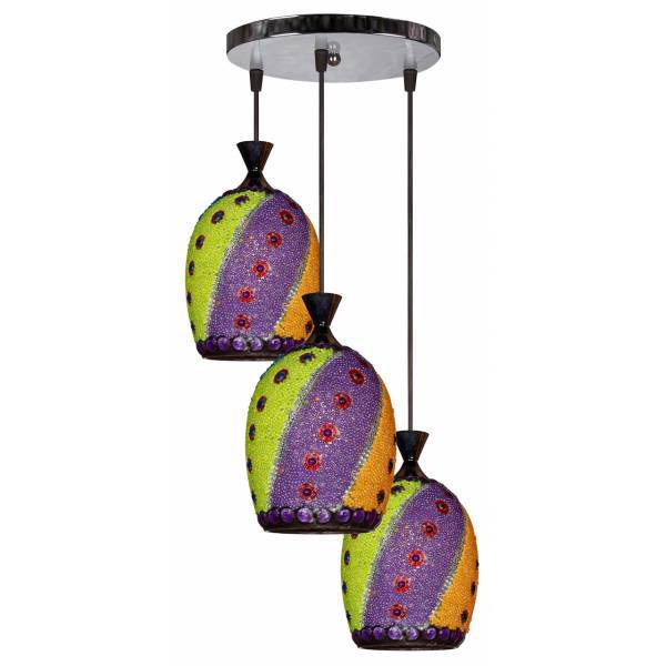 چراغ آویز دیلایت 3 شعله کد GH083-3، Delight GH083-3 Three Branch Hanging Lamp