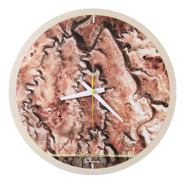 ساعت دیواری چوبی ساو مدل G03 دست ساز، Saaav G03 Hand Made Wooden Wall Clock