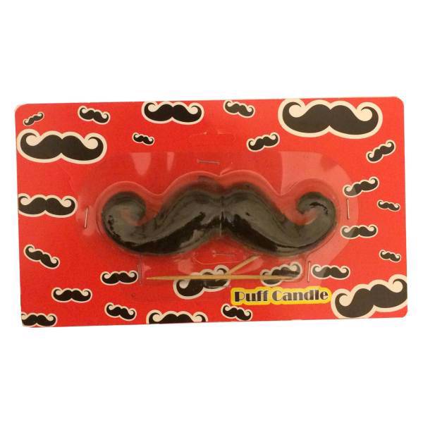 شمع تولد بانیبو مدل Mustache