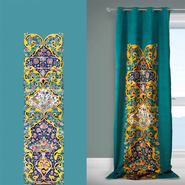 پرده پرووال مدل CU 001، Prowall CU 001 Velvet Curtain