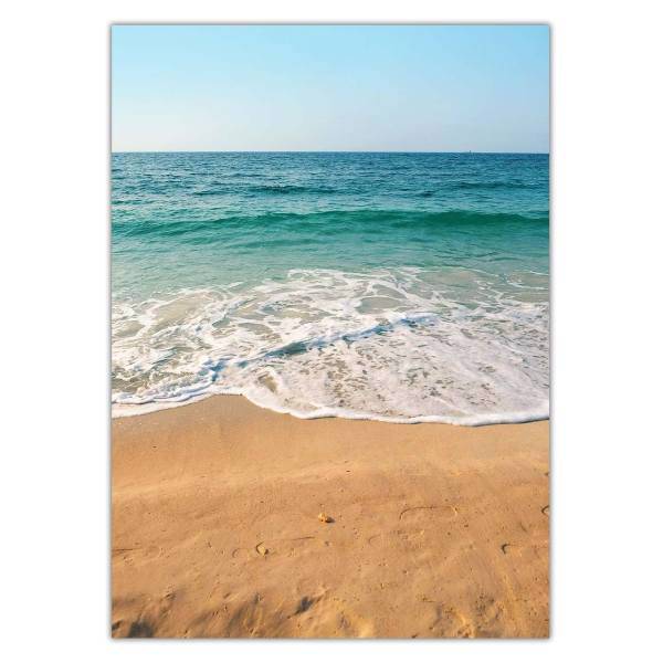 تابلو شاسی ونسونی طرح Sandy Beach سایز 50x70 سانتی متر، Wensoni Sandy Beach Chassis Size 50 x 70 Cm