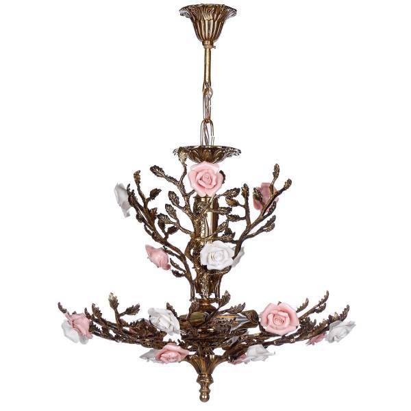 لوستر چشمه نور 7 شعله کد C2640/7-A، Cheshmeh Noor Seven Flames C2640/7-A Chandelier