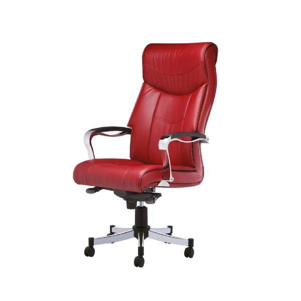 صندلی اداری چرمی رایانه صنعت مدل Silver M913، Rayaneh Sanat Silver M913 Leather Chair