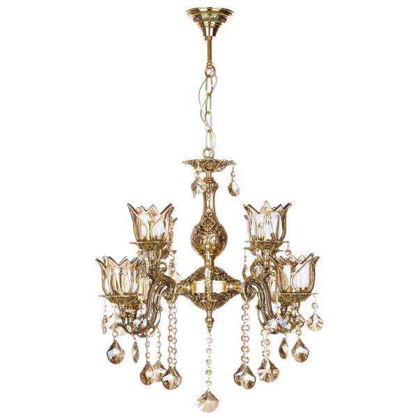 لوستر چشمه نور 8 شعله کد C2729/4، Cheshmeh Noor C2729/4 Eight Flames Chandelier