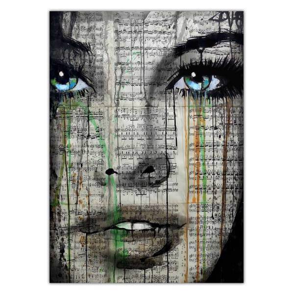 تابلو شاسی ونسونی طرح Loui Jover سایز 30 × 40، Wensoni Loui Jover Chassis 40 x 30