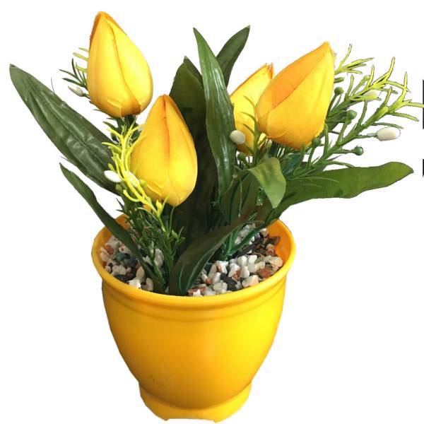 گلدان به همراه گل مصنوعی کارا مدل 12036، Kara 12036 Flower And Pot