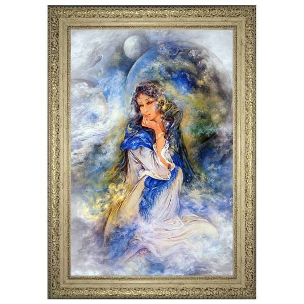 تابلو گالری هنری پیکاسو طرح مینیاتور اثر استاد فرشچیان کد 0118