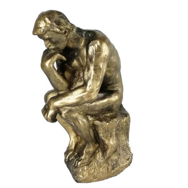 مجسمه پلی استر متفکر کد AL-20020218