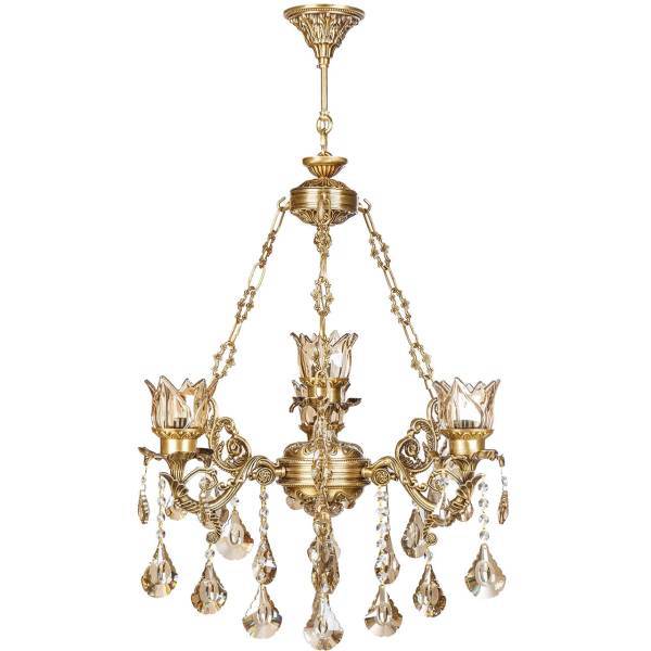 لوستر چشمه نور4 شعله کد S3571/3، Cheshmeh Noor S3571/3 Four Flames Chandelier