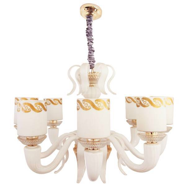 لوستر مجلل 8 شعله کد 8 / 29905، Mojalal 29905/8 eight Flames Chandelier