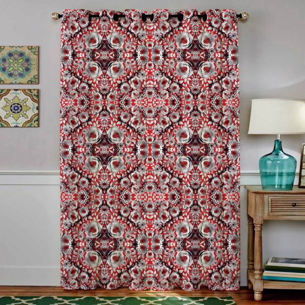 پرده مخمل رنس مدل C4-50068 ارتفاع 190 سانتی متر، Rence C4-50068 Curtain 190 cm