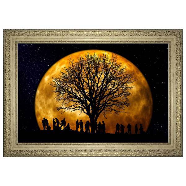 تابلو گالری هنری پیکاسو طرح در آغوش ماه