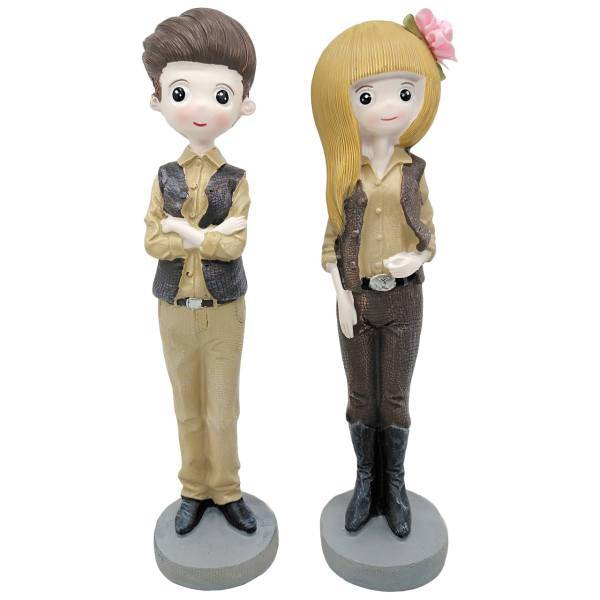 مجسمه کیدتونز کدKDM-047-1 مجموعه دو عددی، Kidtunse KDM-047-1 Statue Set 2 Pcs