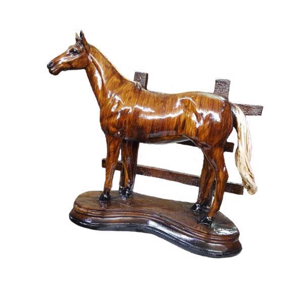 مجسمه رادین مدل اسب تنها HAG-3315