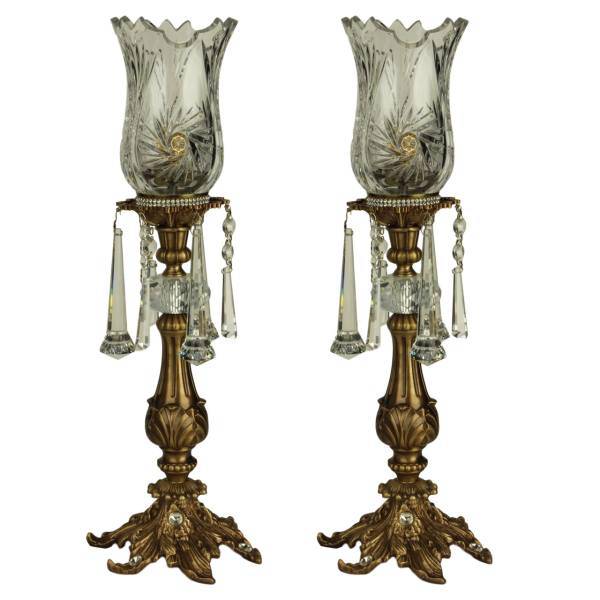 شمعدان دیلایت کد ZDF91302 یک جفت، Delight ZDF91302 Candle Stick Pack Of 2