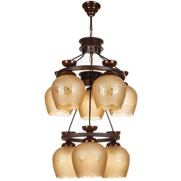 لوستر چشمه نور کد G562/5_3، Cheshmeh Noor G562/5_3 Eight Flames Chandelier