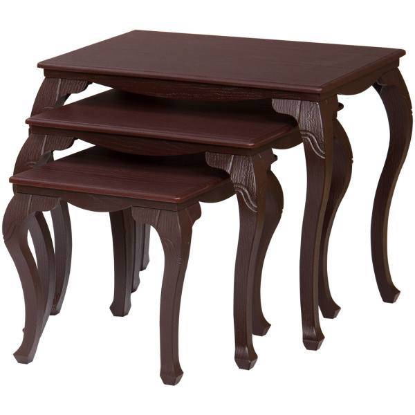 میز عسلی سهیل کد 0057GRT مجموعه سه عددی، Soheil 0057GRT Side Table 3 pcs