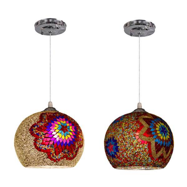 چراغ آویز دیلایت 1 شعله کد DEL29B/33-250 بسته 2 عددی، Delight DEL29B/33-250 One Branch Hanging Light Pack Of 2