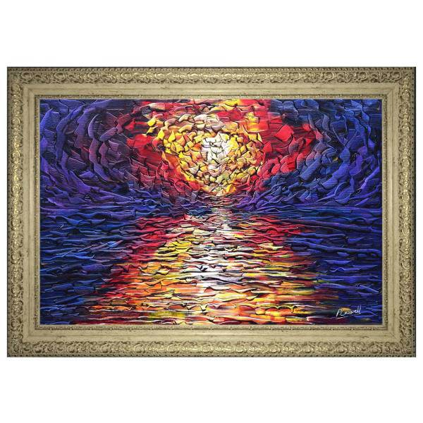 تابلو گالری هنری پیکاسو طرح غروب