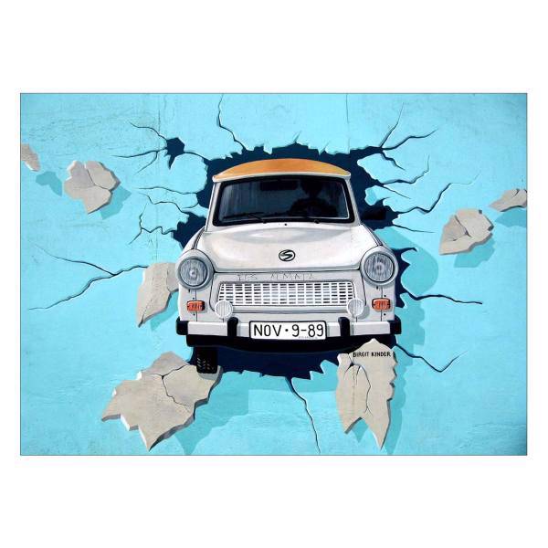 تابلو شاسی ونسونی طرح East Side Car سایز 50x70 سانتی متر، Wensoni East Side Car Chassis Size 50 x 70 Cm