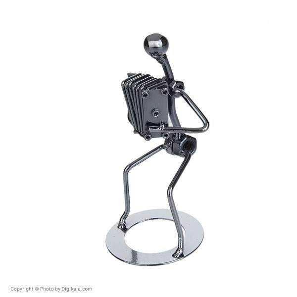 تندیس فلزی مدل Accordion Musician، Accordion Musician Metal Statue