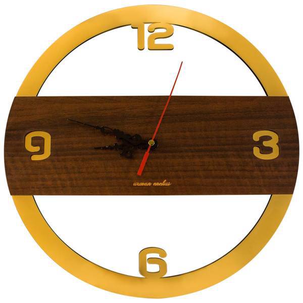 ساعت دیواری آرمان انعکاس مدل رز کد AC135