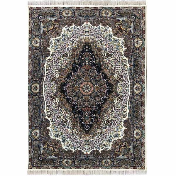 فرش ماشینی توس مشهد طرح پردیس زمینه کرم، heris k carpet