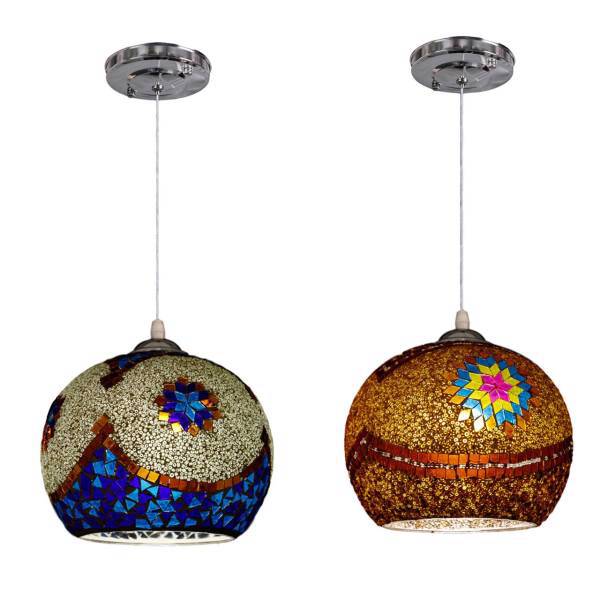 چراغ آویز دیلایت 1 شعله کد DEL22/32-250 بسته 2 عددی، Delight DEL22/32-250 One Branch Hanging Light Pack Of 2