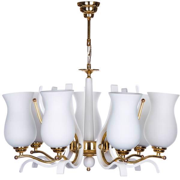 لوستر چشمه نور 7 شعله کد 828GWT، Cheshmeh Noor Seven Branches 828GWT Chandelier