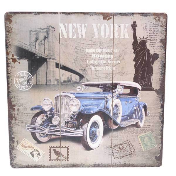 تابلو شاسی هوم استایل مدل 206 سایز 40x40 سانتی متر، HomeStyle 206 Wood Chassis Size 40x40 Cm