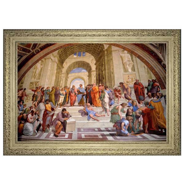 تابلو گالری هنری پیکاسو طرح مکتب آتن