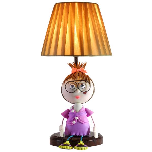 آباژوررومیزی مدل Happy کد602/2، Amin Composite Happy 602/2 Table Lamp