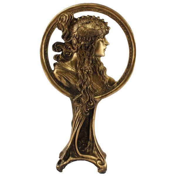 مجسمه طرح نیم رخ گرد پایه دار کد AL-20020103