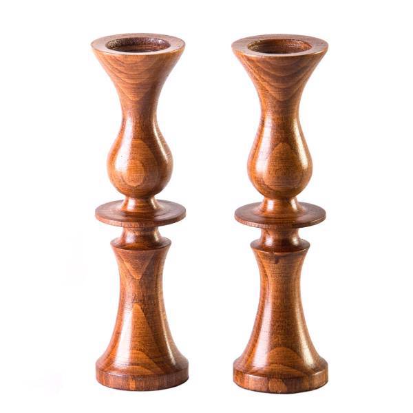 شمعدان بهل مدل CW-06-03 طرح انگلیسی یک جفت، Behell CW-06-03 English Design Candle Sticks A Pair