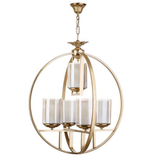 لوستر چشمه نور 5 شعله کد 2202/5، Cheshmeh Noor 2202/5 five Flames Chandelier