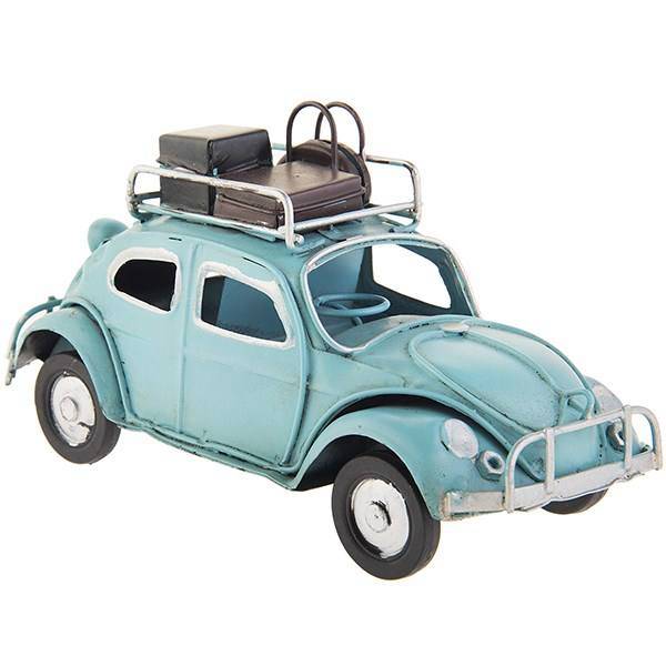 ماشین دکوری مدل فولکس واگن با چمدان، Volkswagen with Luggage Decorative Car