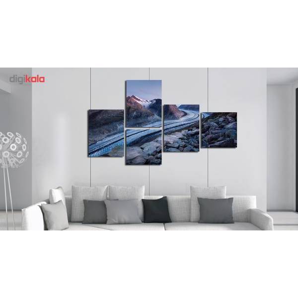 تابلو دیواری 5 تکه آریکان کد TA2902