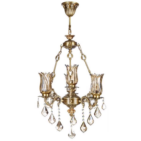 چراغ آویز چشمه نور 4 شعله کد S3556، Cheshmeh Noor S3556 Four Branches Hanging Lamp