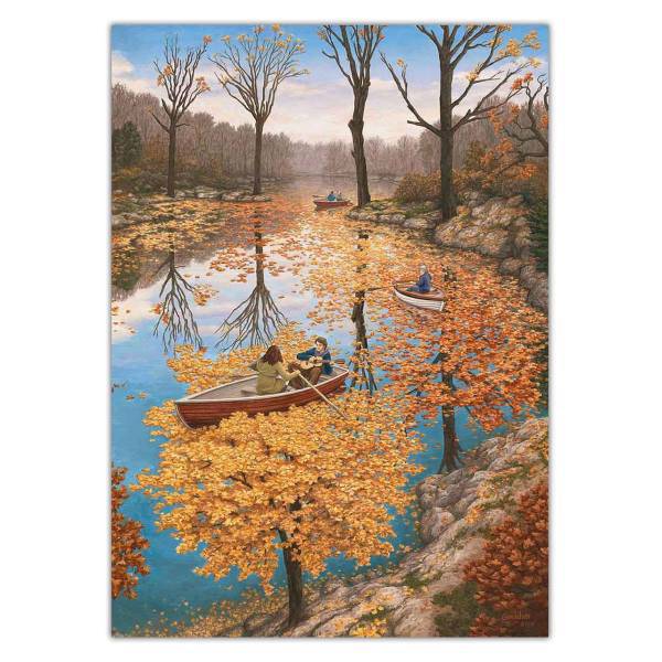 تابلو شاسی ونسونی طرح Rob Gonsalves سایز 50x70 سانتی متر، Wensoni Rob Gonsalves Chassis Size 50 x 70 Cm