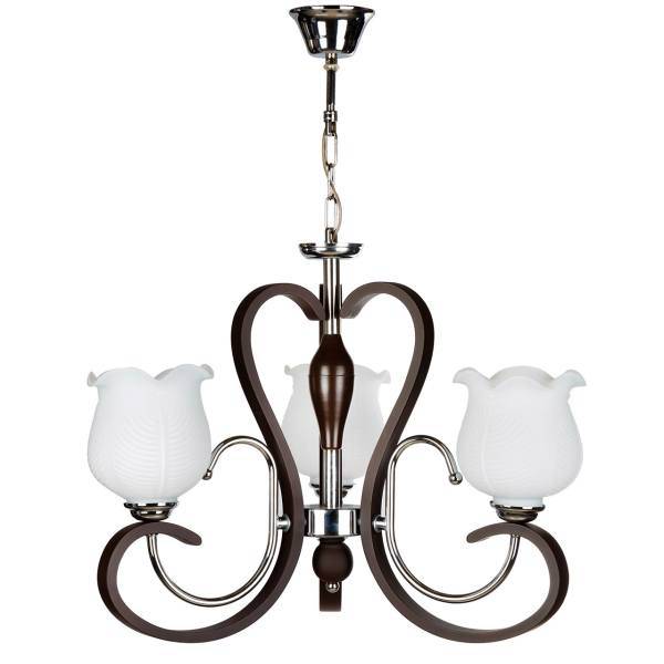 لوستر چشمه نور 3 شعله کد 829، Cheshmeh Noor Three Branches 829 Chandelier