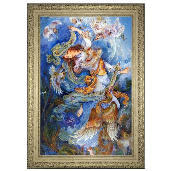 تابلو گالری هنری پیکاسو طرح مینیاتور کد 0132